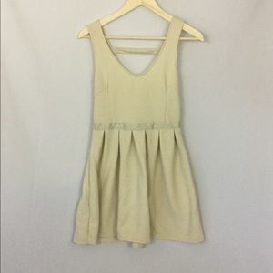 American Eagle Cream 2 Dress